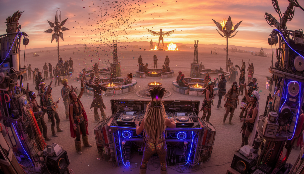 music at Burning Man