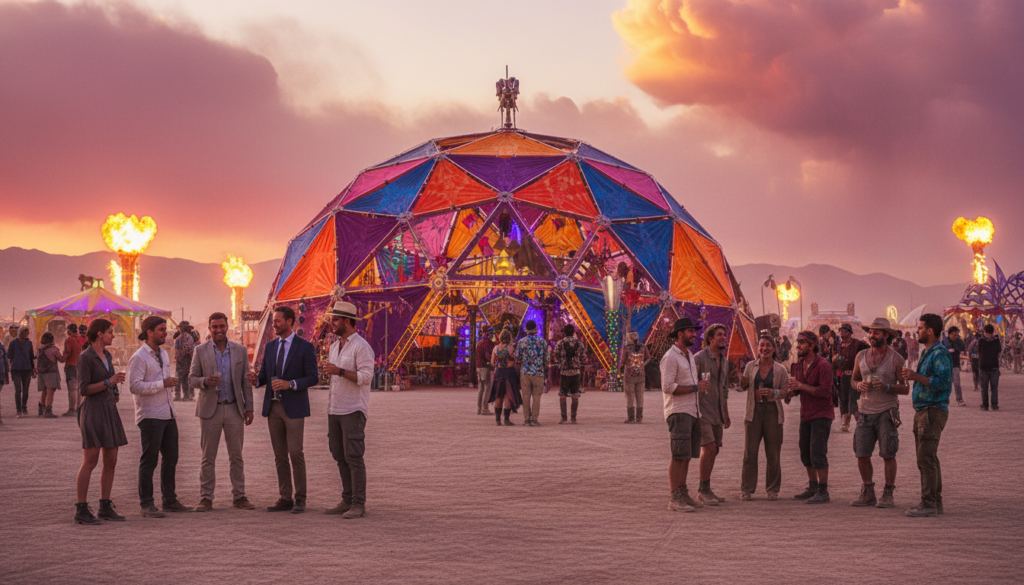orgy dome burning man