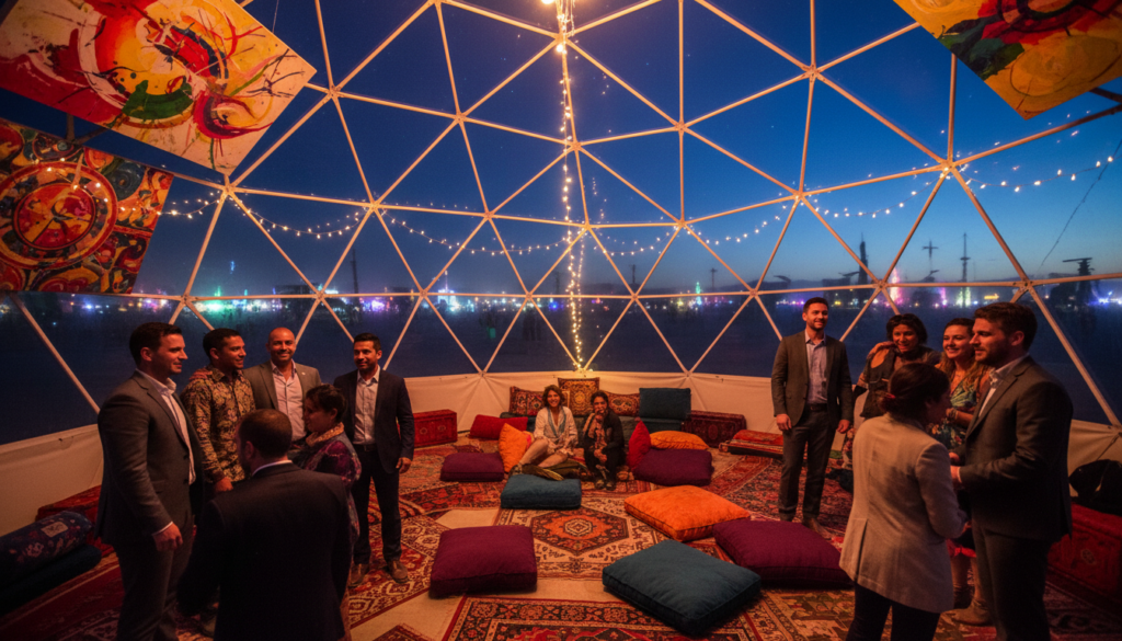 orgy dome interior