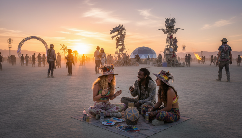 participation burning man