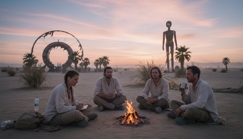 post-event reality burning man