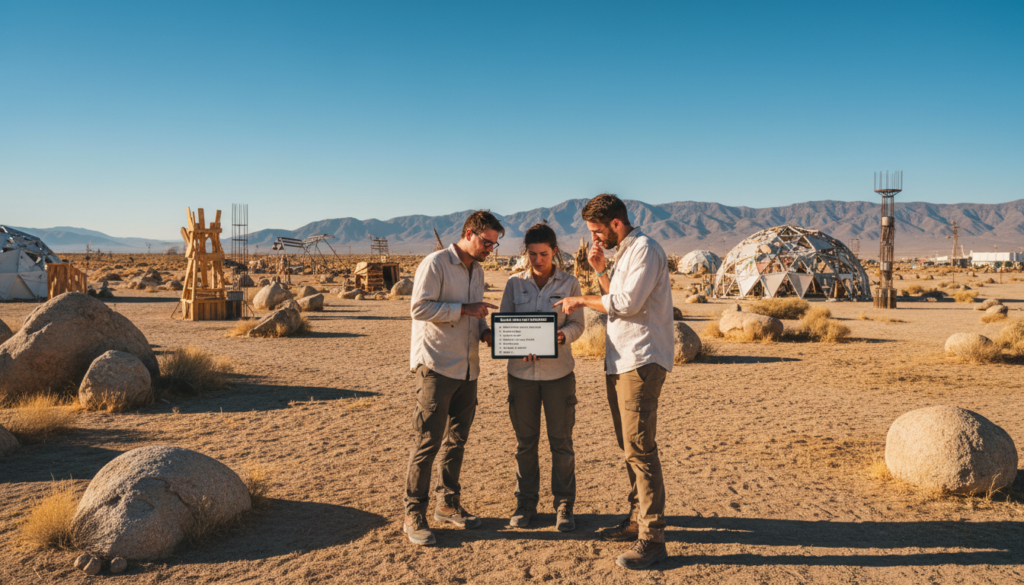 rock desert budget