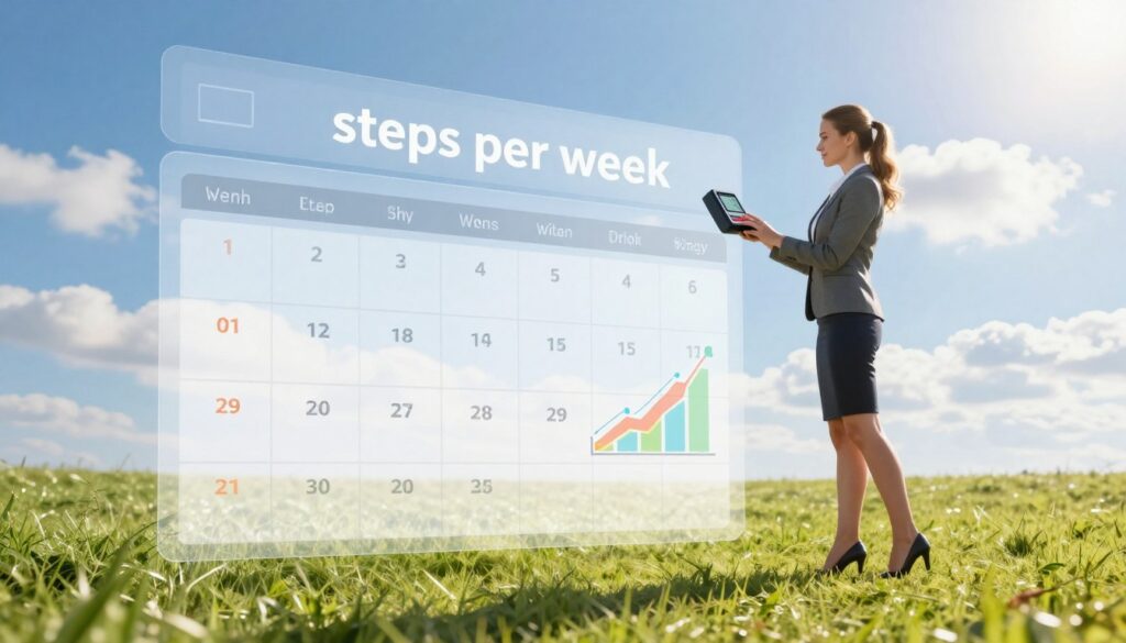 steps per week