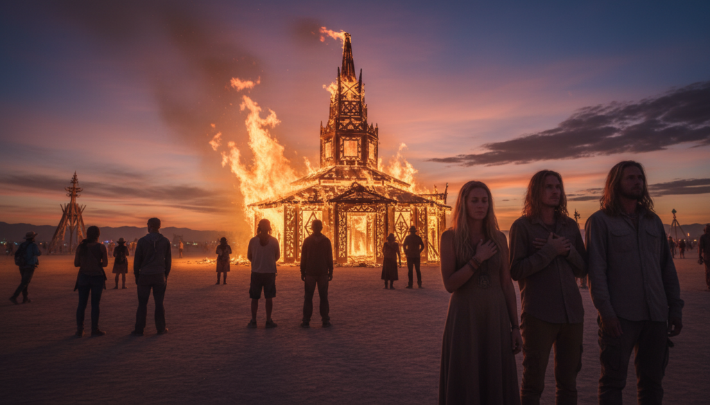 temple burning man