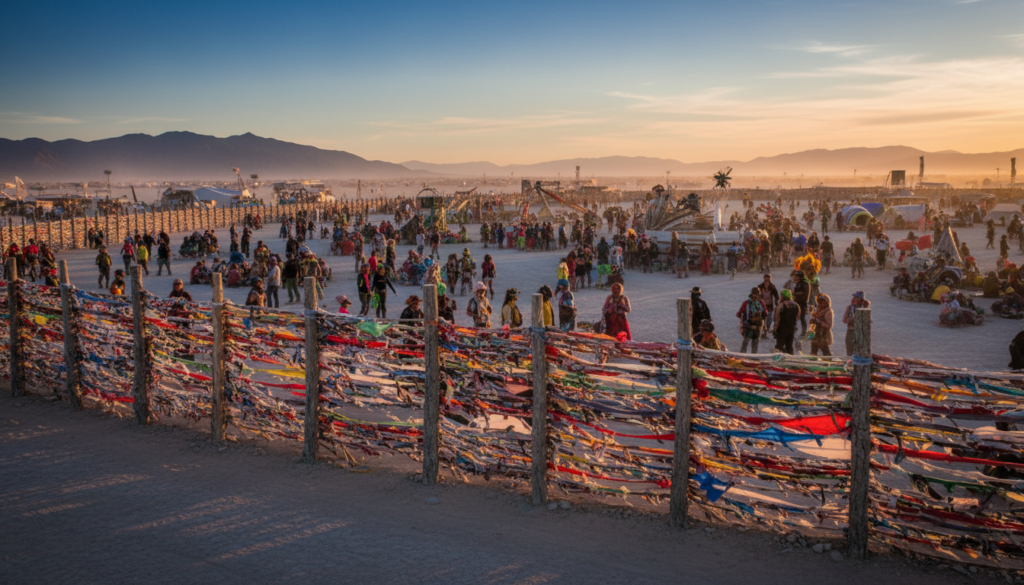 trash fence black rock city trash fence black rock city