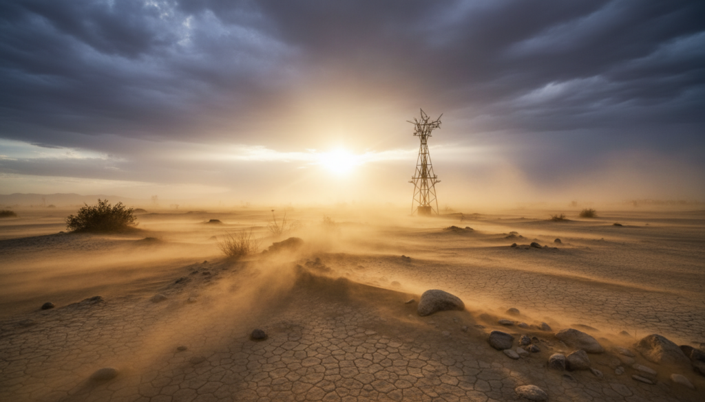 weather black rock desert