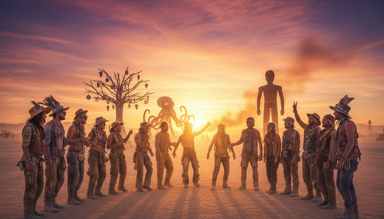 when does burning man end