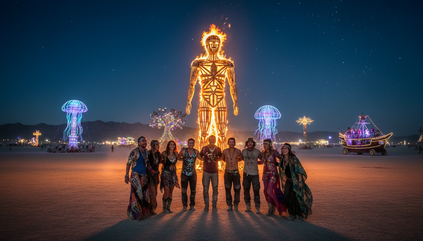 where does burning man take place