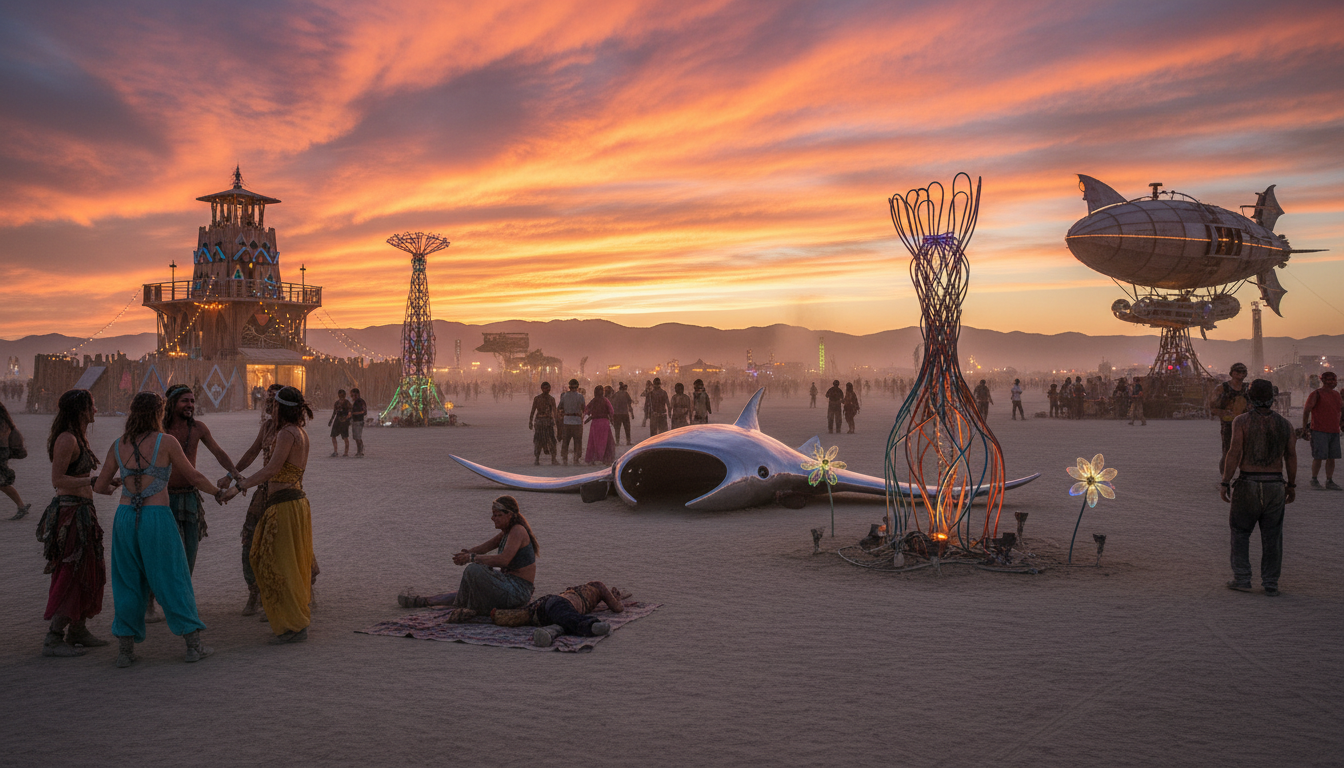 where is burning man located