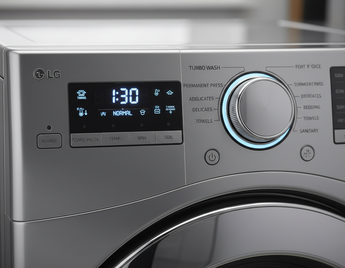 LG WM4000HWA washing machine detailed features