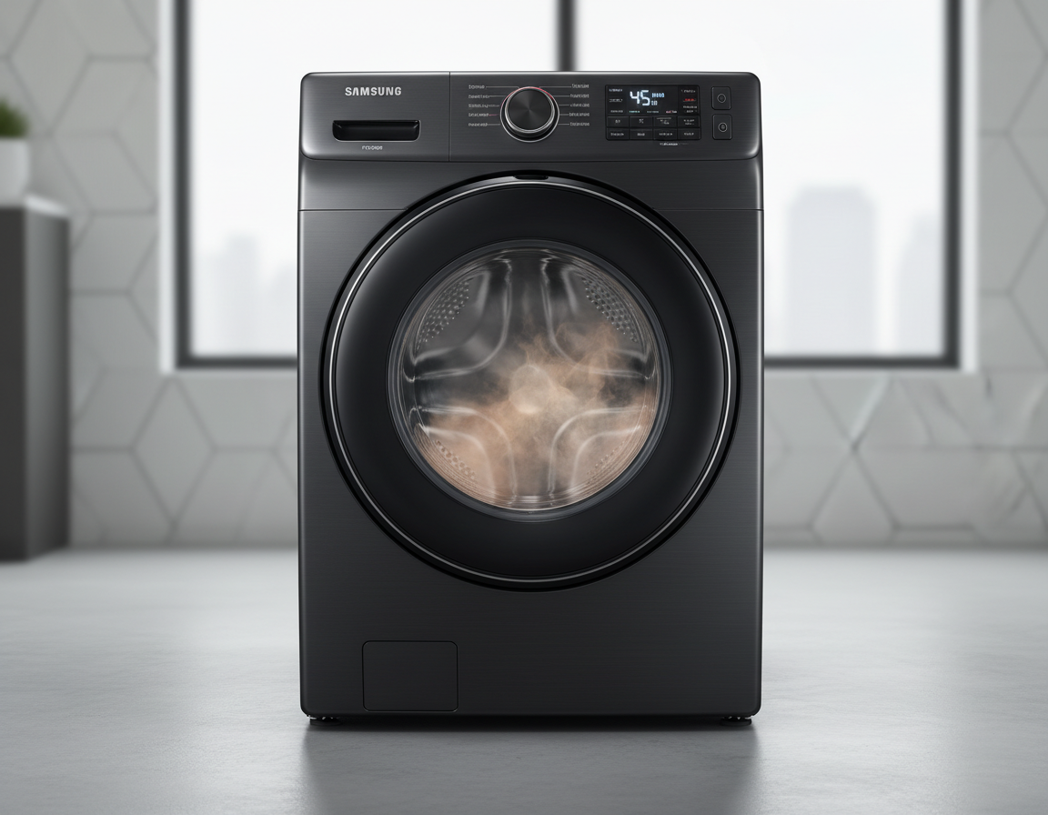 Samsung WF45R6100AP best steam washing machine