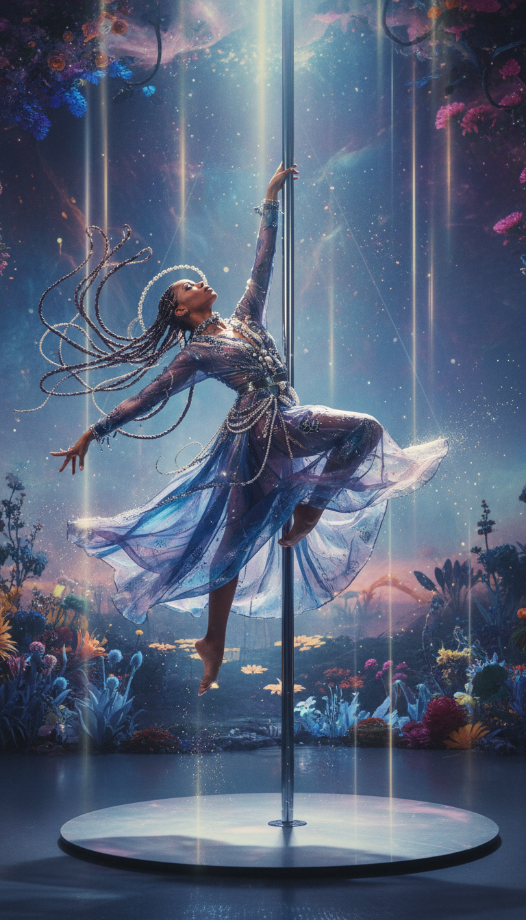 FKA Twigs Cellophane music video showing pole dancing and surreal visual effects