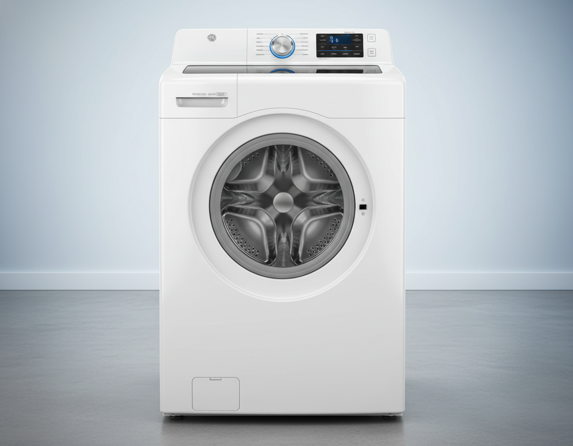 GE GTW750CSLWS top load washer with dual-action agitator