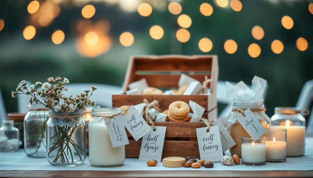 DIY wedding favors