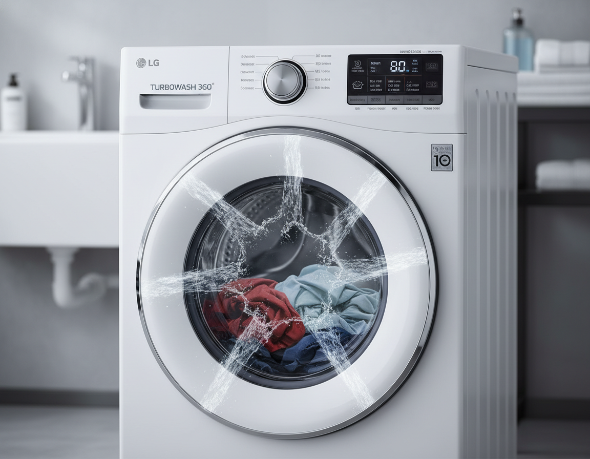 LG WM3600HWA washing machine advanced technology features