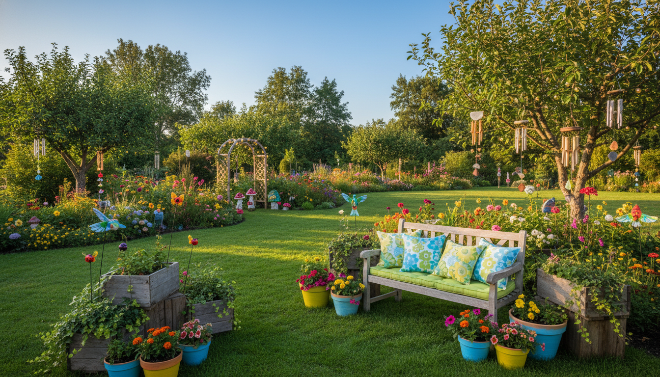 affordable garden decor.