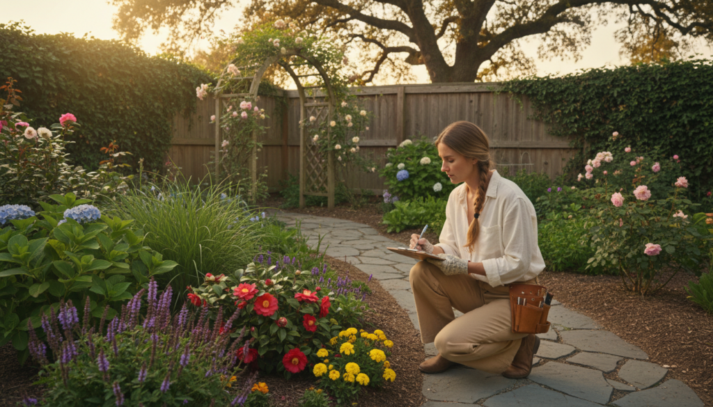 assessing outdoor space