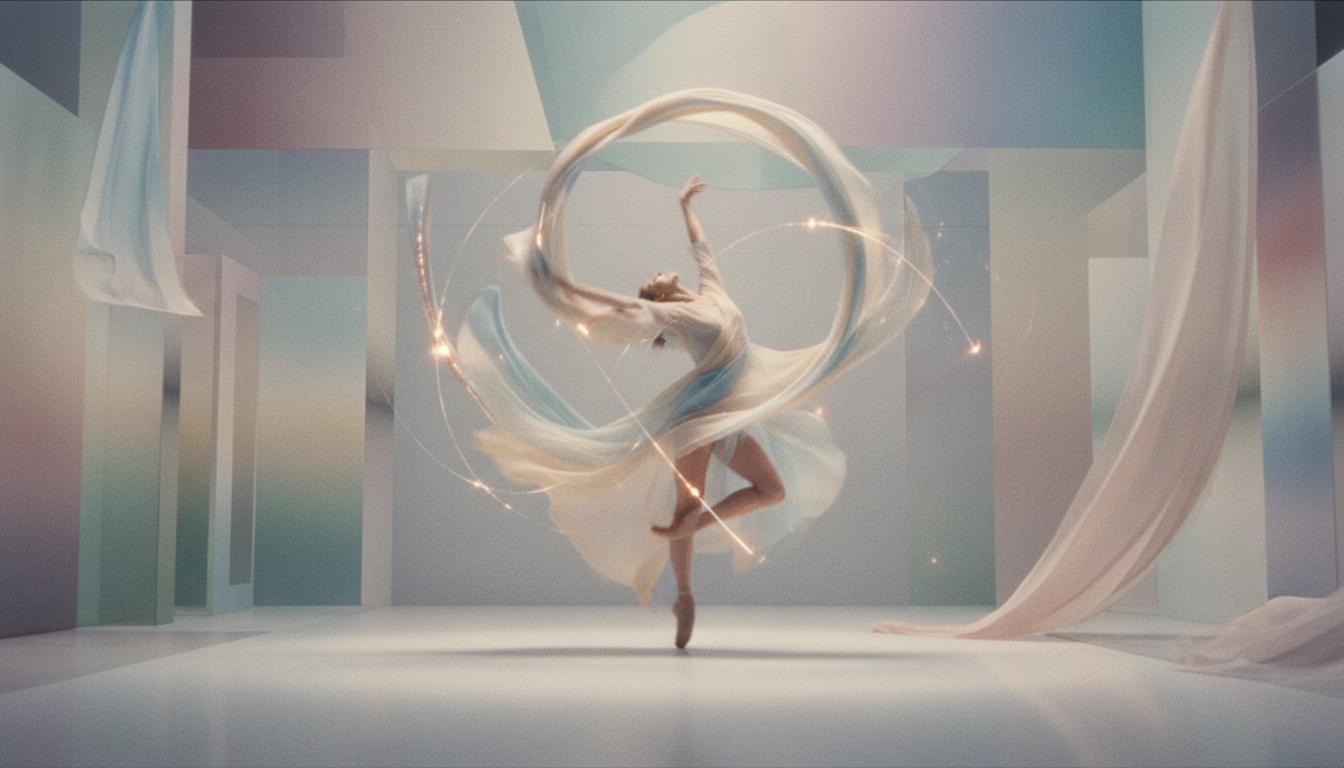 artistic music video featuring experimental choreography and avant-garde visual style