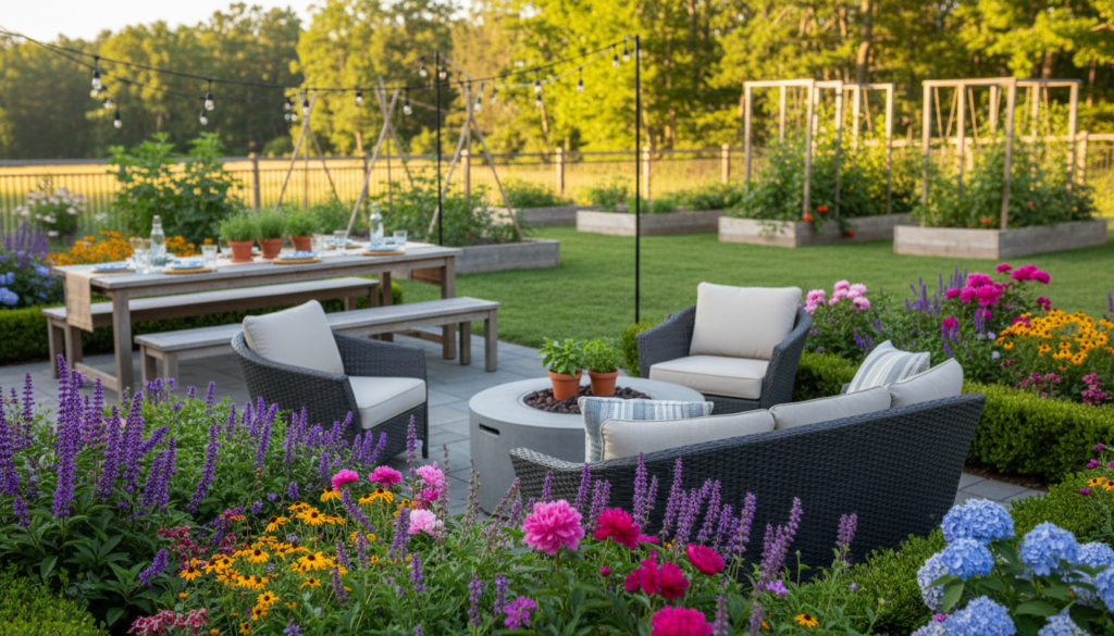 defining outdoor zones yard