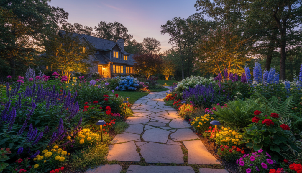 front yard safety lighting