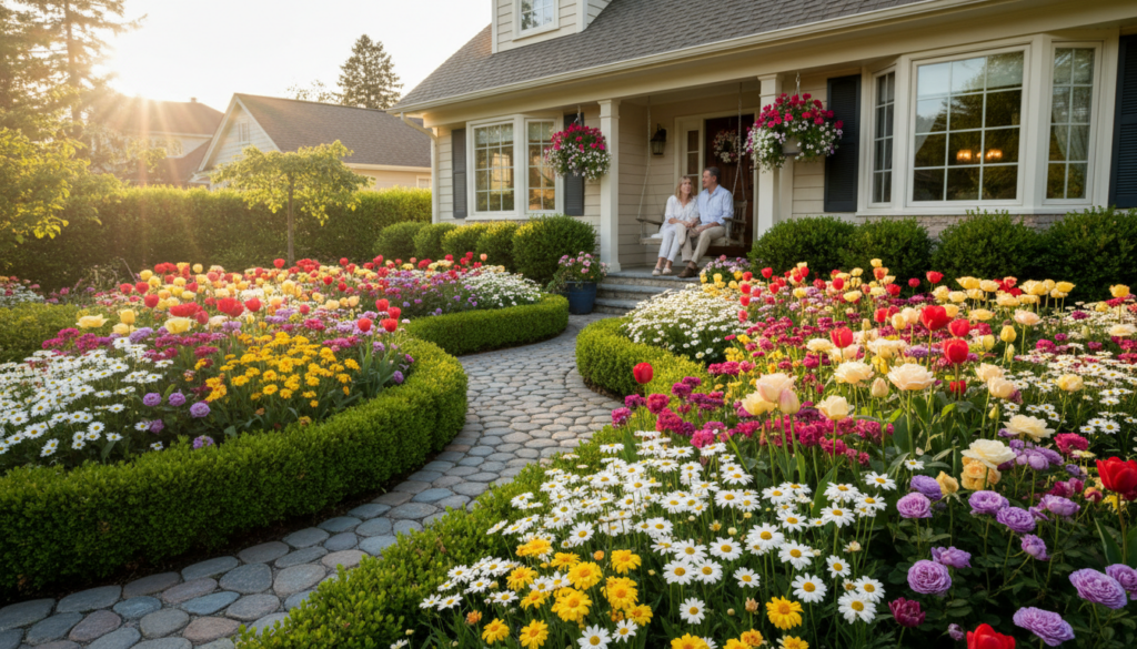 front yard scale and proportion