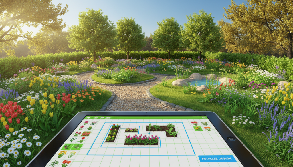 garden planning 3D