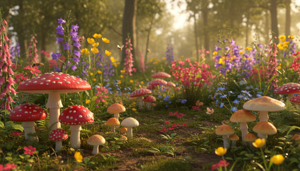garden toadstools