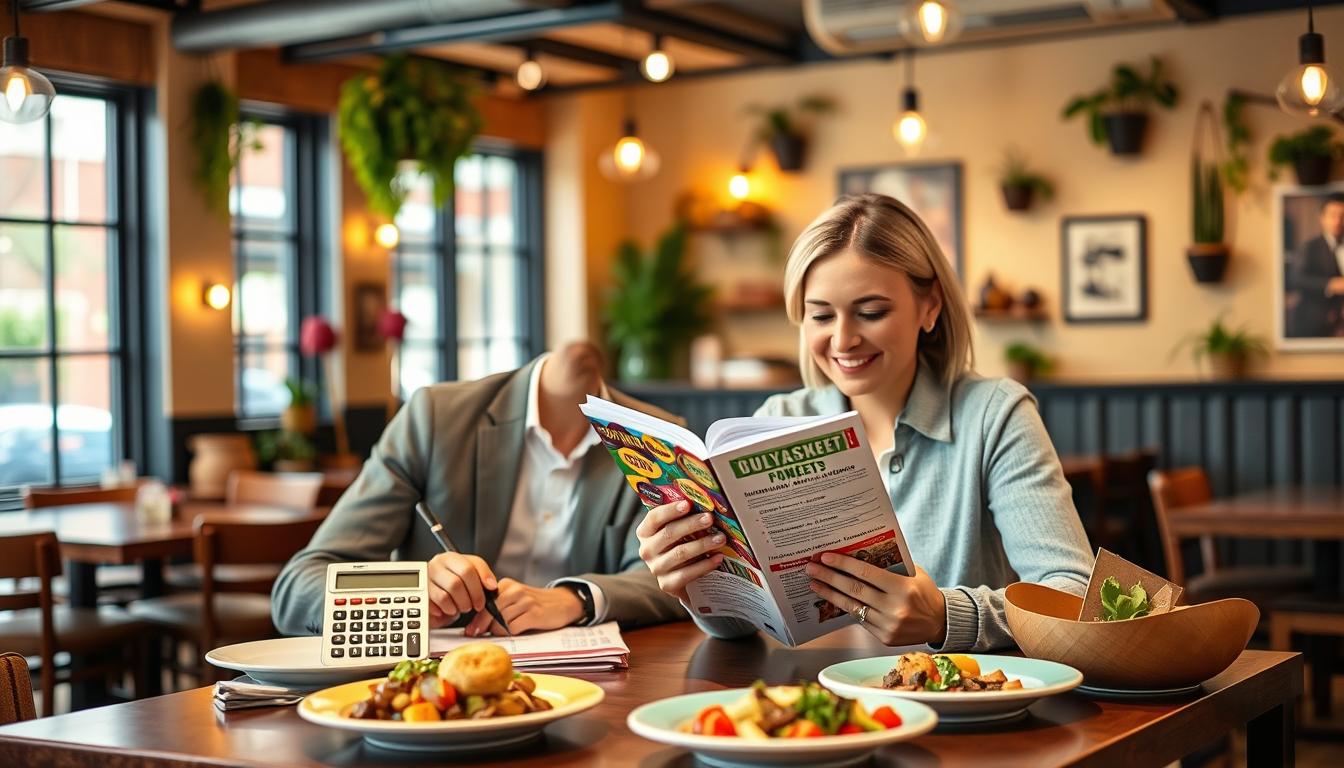 how to save money eating out at restaurants