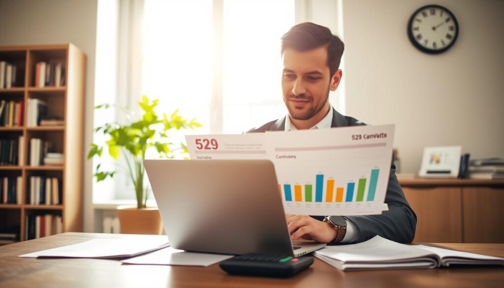 managing contributions 529 account