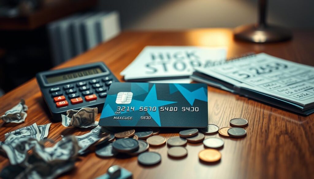 maxed-out credit card maxed-out credit card