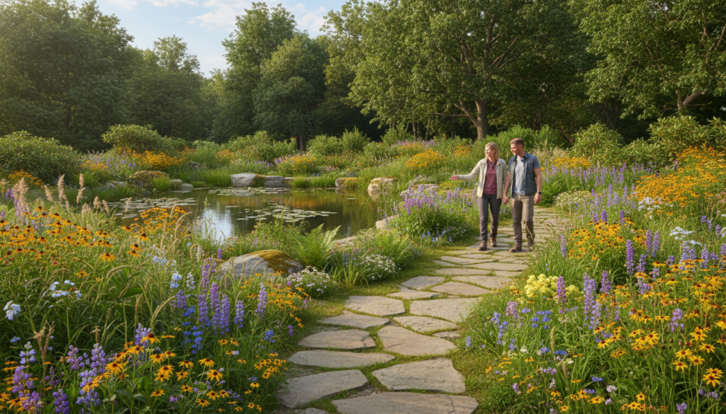 naturalistic garden design