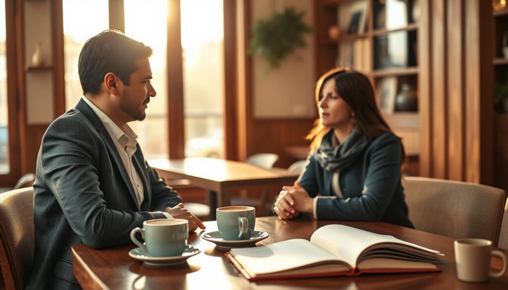 open communication about financial stress