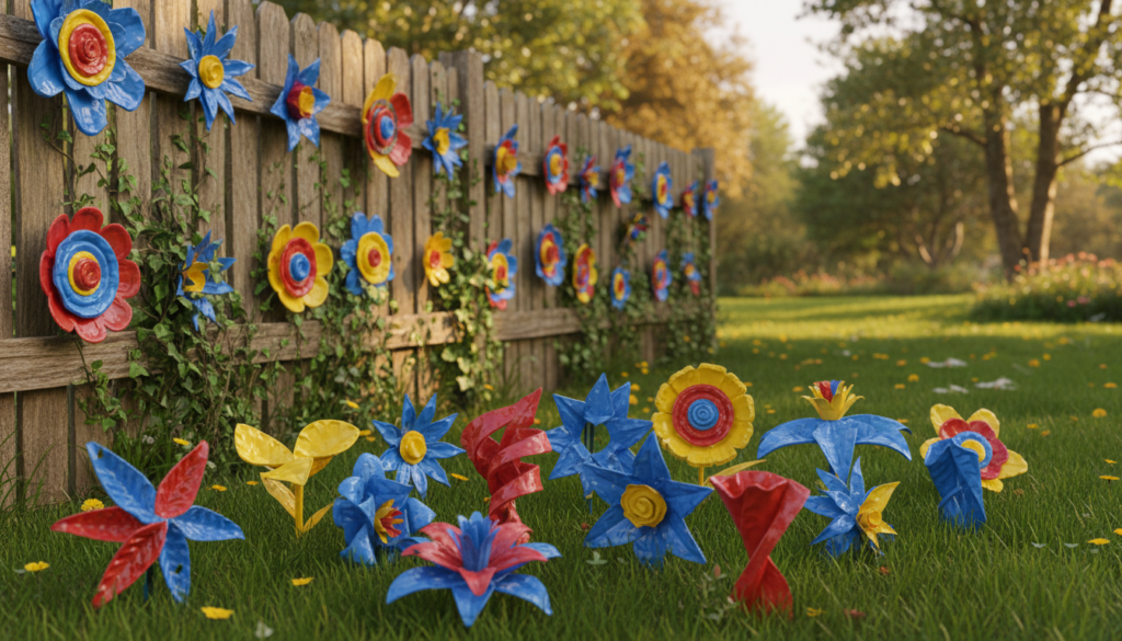 plastic tray flowers