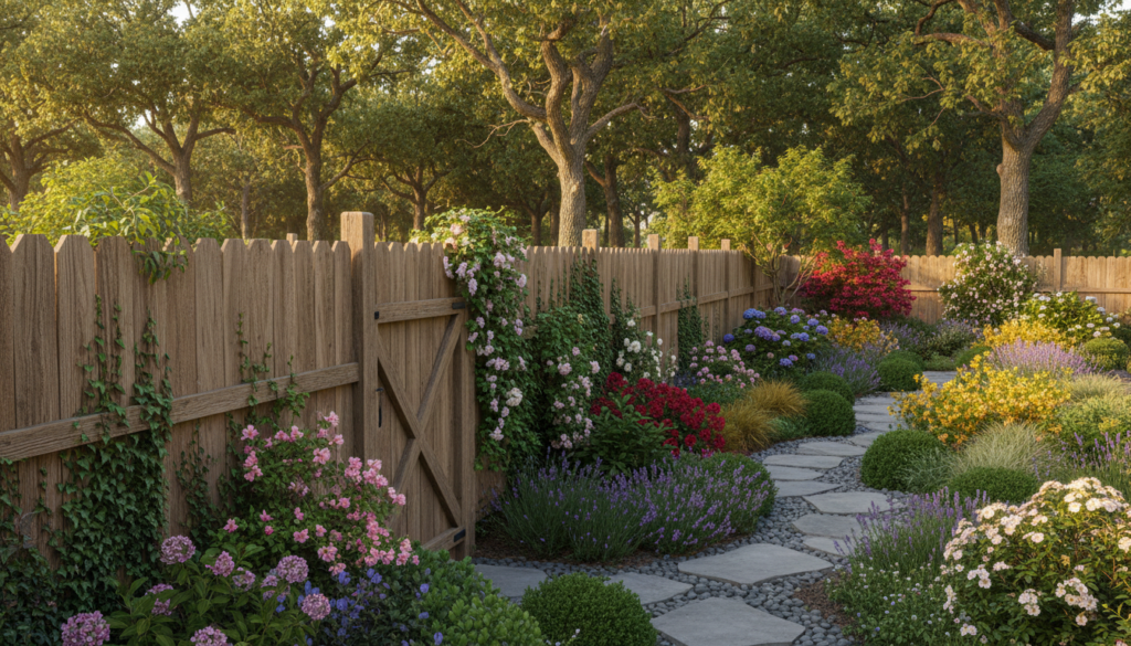 privacy barrier front yard