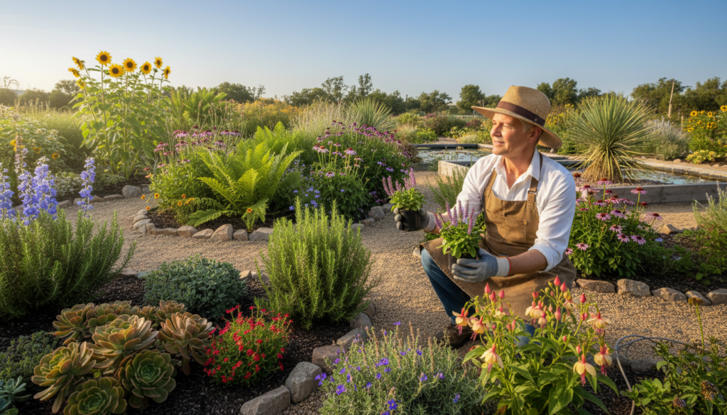selecting garden plants