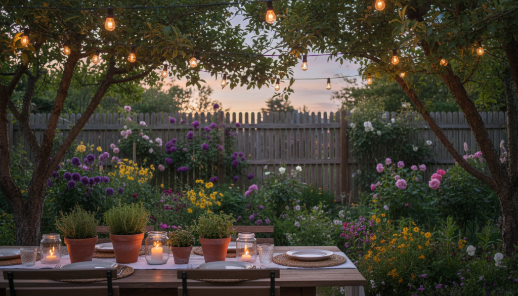 string lights outdoor lighting