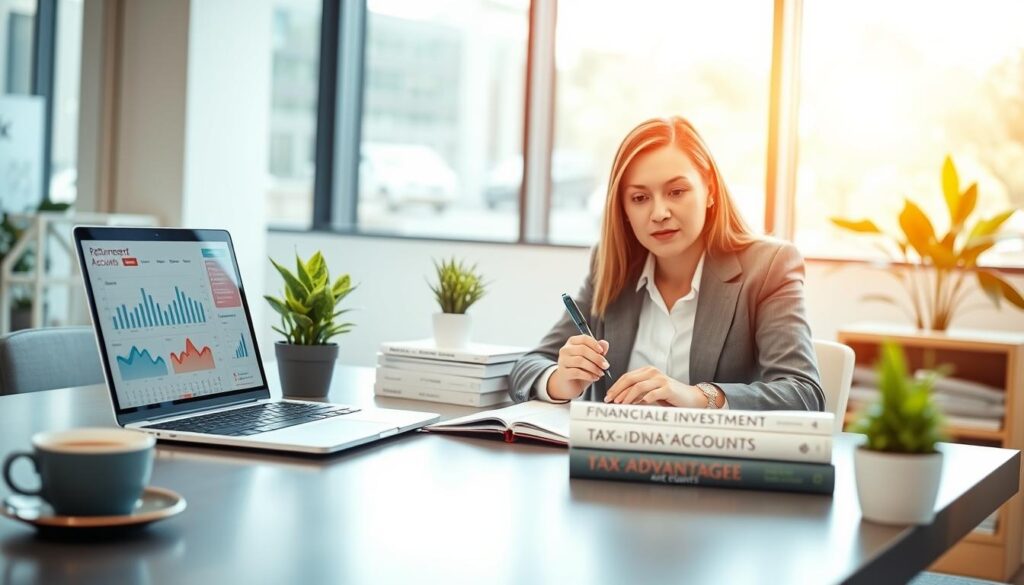 tax-advantaged retirement accounts