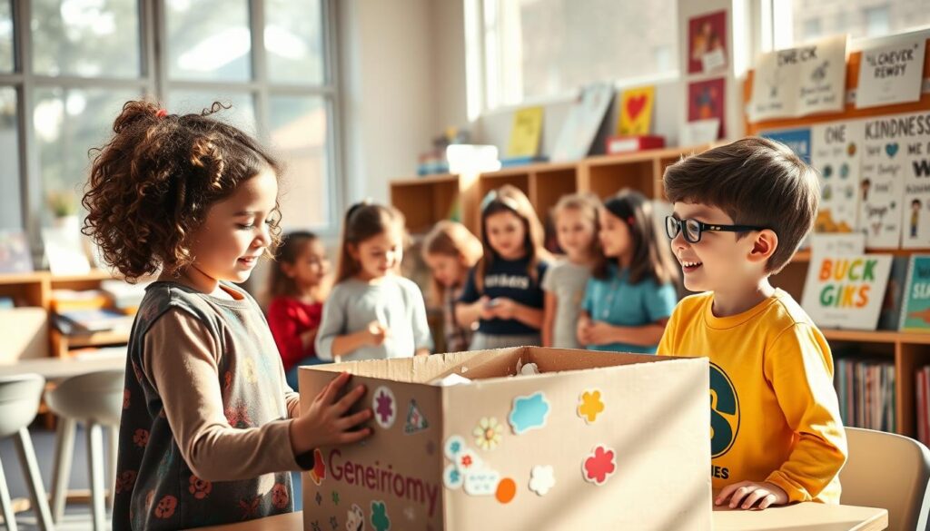 teaching kids generosity
