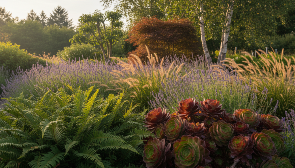 texture and form plants