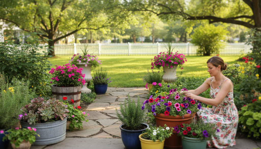 utilizing containers for versatility