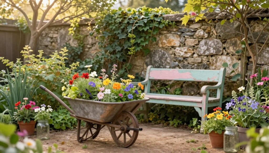 vintage garden charm