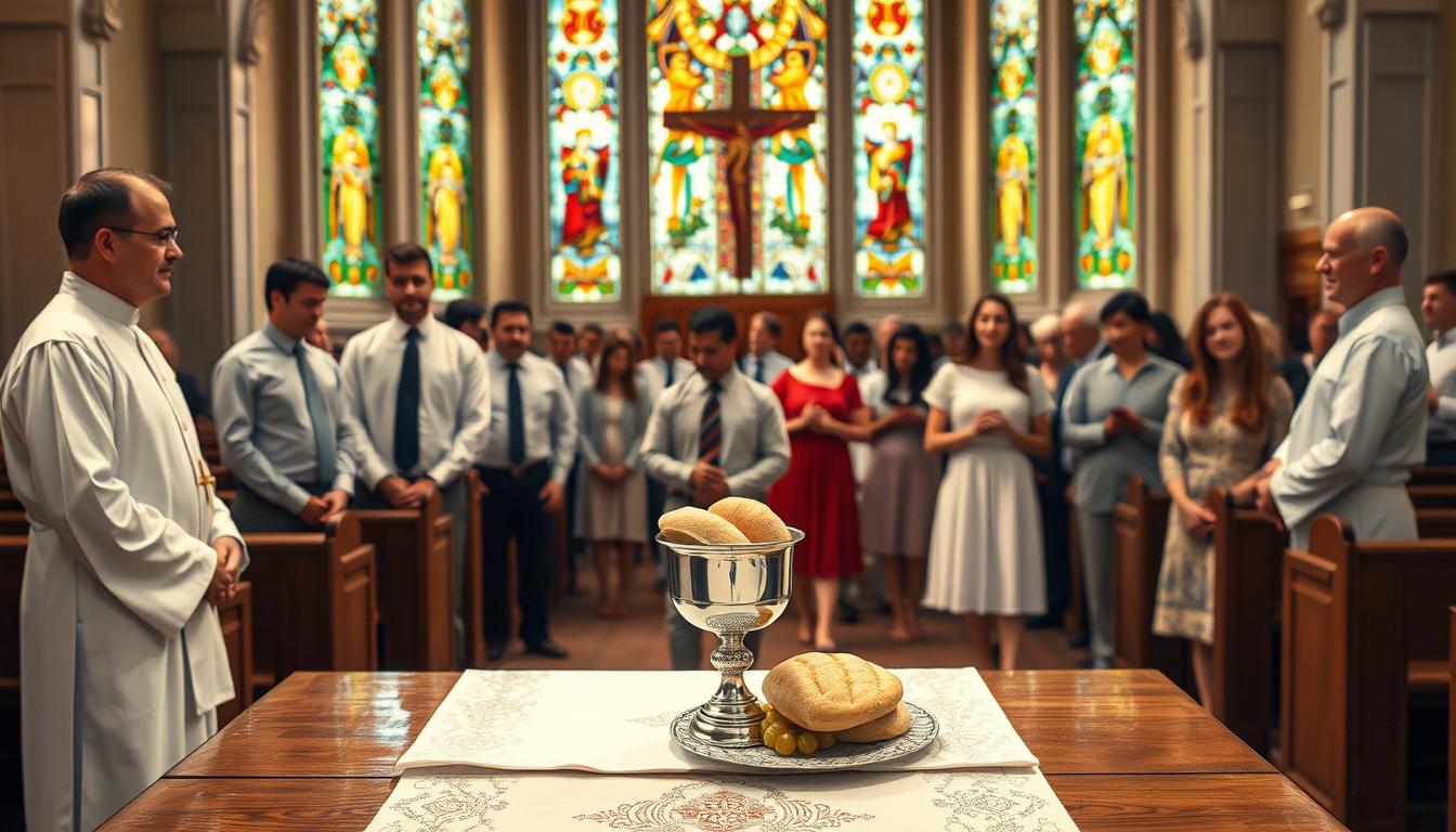 how to bring up the gifts at catholic mass