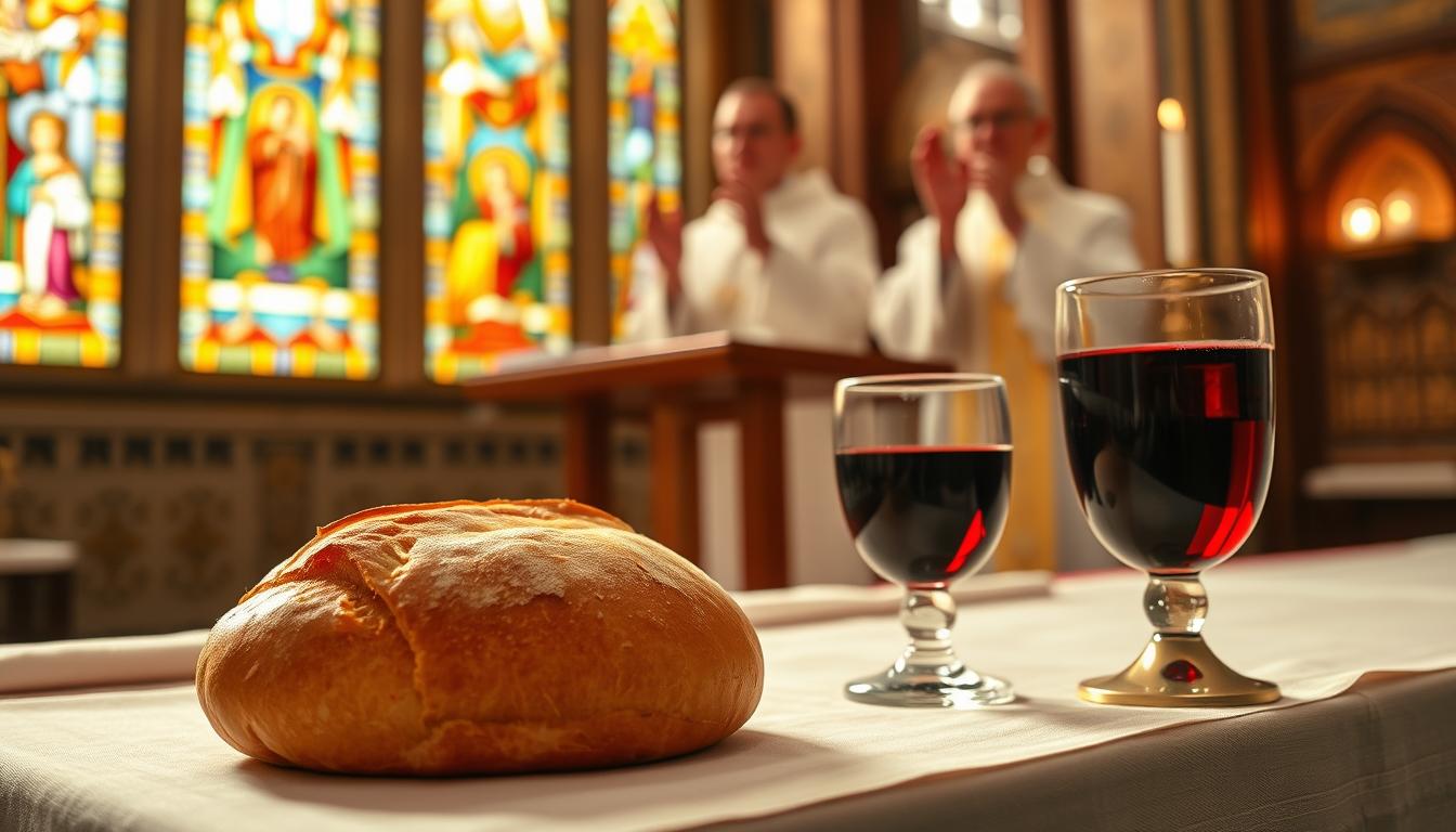 when to bring up gifts in a catholic mass
