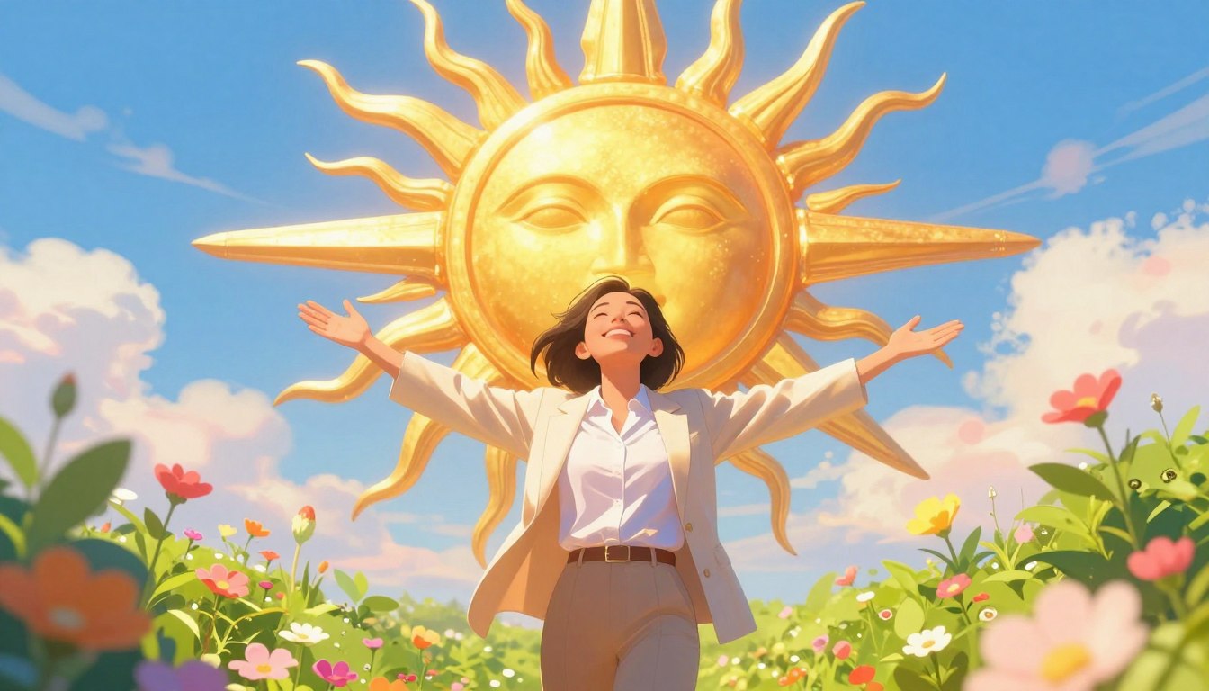 sun card tarot